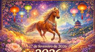 Ano-Novo Chinês começa em 17 de fevereiro sob o Cavalo de Fogo