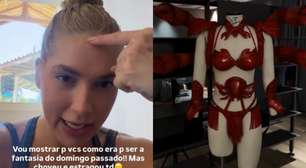 Virginia explica por que não ligou efeitos especiais de fantasia de caranguejo no Carnaval