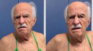 Ary Fontoura segue sugestão de 'áudio viral' e surge de biquíni após academia: 'Não ficou bom'