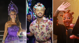 Famosos aproveitam o primeiro dia de carnaval em Salvador; veja