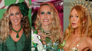 Deborah Secco de 'jardim humano', Marina Ruy Barbosa em plumas e Sarah Jessica Parker dona da noite: os looks dos famosos para o Baile da Arara 2026 em 30 fotos!