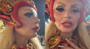 CONFUSÃO! Mulher Pera é proibida de desfilar ao chegar no Anhembi; veja o motivo