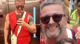 Discreto! Lucas Lima exibe fotos raras com namorada em clima de Carnaval