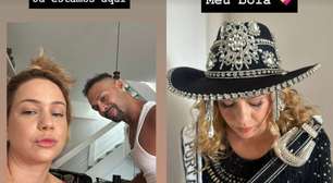 Leandra Leal se fantasia à caráter para participar do Cordão do Bola Preta