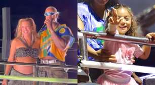 Puxou os pais? Filha de Leo Santana e Lore Improta rouba cena em trio; vídeo