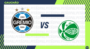 Grêmio x Juventude: prováveis escalações, arbitragem, onde assistir e retrospecto