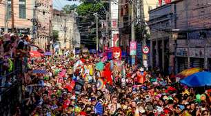 Veja imagens do bloco Céu e Terra, no Rio de Janeiro