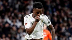 Vini Jr detona na goleada do Real Madrid sobre a Real Sociedad