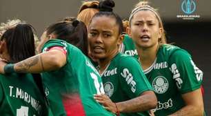 Com brilho de Brena, Palmeiras goleia América-MG em estreia no Brasileirão Feminino