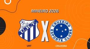 URT X Cruzeiro, AO VIVO, com a Voz do Esporte, às 17h30