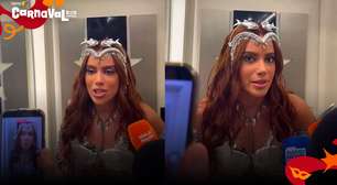 Anitta nega clima tenso com Bad Bunny: 'Tem que perguntar para quem inventou os rumores'