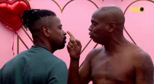 Veja o momento em que Edilson Capetinha empurra rosto de Leandro Boneco: 'Me agrediu'