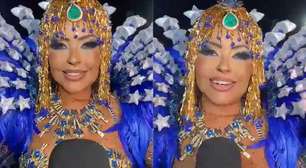 Rainha da Rosas de Ouro que não se abala com ponto perdido: 'A gente vai fazer o que sabe fazer'