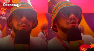 Em 1º carnaval sem Preta Gil, Gominho se emociona: 'Sentimento dividido'