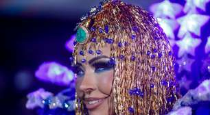 Veja fotos do desfile da Rosas de Ouro no Anhembi, em São Paulo