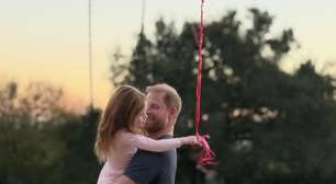 Meghan Markle publica foto rara de Harry com a filha Lilibet no Valentine's Day