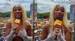 'Estou vivendo o sonho da minha vida', diz Traemme ao se apresentar em bloco de carnaval de SP