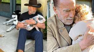 Arnold Schwarzenegger revela que dá a mesma comida para seus animais e netas