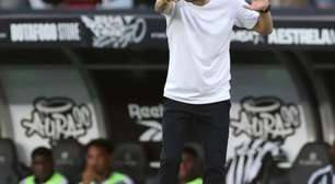 Anselmi pede desculpas por clássicos, mas vê evolução no Botafogo: "É a equipe que quero ver"