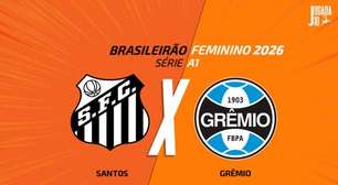 Santos x Grêmio, pelo Brasileirão Feminino: onde assistir, escalações e arbitragem