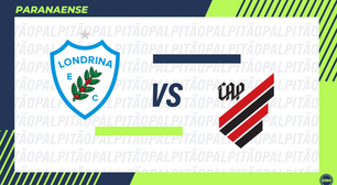 Londrina x Athletico: prováveis escalações, arbitragem, onde assistir e retrospecto