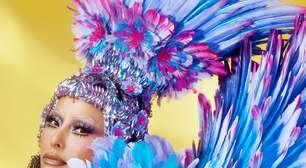 Sabrina Sato se transforma em flor rara e resistente na Gaviões