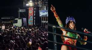 Anitta interrompe bloco no MA para denunciar tentativa de furto: 'Arruaceiro aqui não'