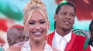 Virginia samba no 'Domingão' e detalhe chama atenção: 'Não dá...'