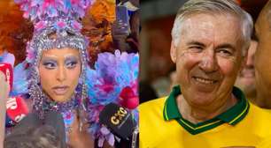 Carnaval de SP tem confusão com Sabrina Sato, presença de Ancelotti e presidente de escola ferido