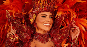 Erika Schneider revela refeição nada convencional para antes dos desfiles: 'Dois hambúrgueres e banana'