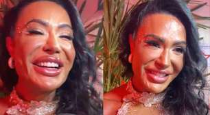 Gracyanne Barbosa curte carnaval em SP após sambar de tênis na Sapucaí: 'Coração cheio de gratidão'