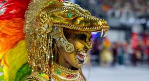 Veja fotos da Mocidade Alegre no 2º dia de desfiles no Anhembi, em São Paulo