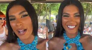 'O amor sorriu para mim', diz Pocah sobre iniciar namoro no primeiro dia de carnaval