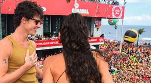 Com trio de Ivete, Shawn Mendes e Bruna Marquezine são o centro das atenções no 3º dia de carnaval em Salvador