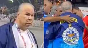 Presidente da Águia de Ouro fica ferido após ser atingido por portão no Anhembi