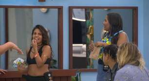 'BBB 26': Chaiany e Gabriela se arrepiam na Sapucaí e contagiam a casa com emoção do Carnaval