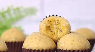 Brigadeiro de maracujá, delicioso e refrescante, que combina o doce com o azedinho da fruta