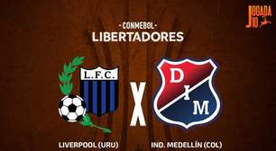 Liverpol-URU x Independiente Medellín: onde assistir, escalações e arbitragem