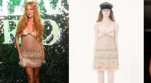 Carnaval de luxo! De cabelo cacheado, Marina Ruy Barbosa usa look Valentino de R$ 55 mil com plumas já esgotado no Brasil em camarote no RJ; 15 fotos