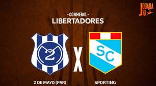 2 de Mayo x Sporting Cristal: onde assistir, escalações e arbitragem