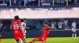 Entrada em Neymar gera revolta em atletas nas redes sociais; Santos ironiza zagueiro