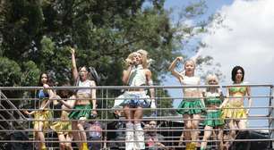 Bloco da Pabllo com show especial de grupo k-pop arrasta multidão no Ibirapuera; veja fotos