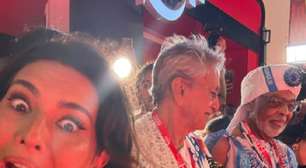 Fernanda Paes Leme posta self com Caetano Veloso e Gilberto Gil: 'privilegiada'