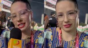 De cadeira de rodas, princesa de bateria da Mancha Verde fala sobre desejo de retornar à Avenida