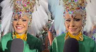 Viviane Araujo fala sobre pressão de subir para o grupo especial com a Mancha Verde: 'Somos resistência'