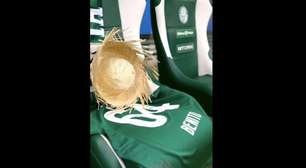 Reforço? Palmeiras homenageia Bad Bunny antes de shows do cantor no Allianz Parque