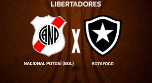 Nacional (BOL) x Botafogo: onde assistir, escalações e arbitragem