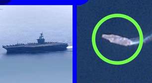 Imagens revelam aumento de navios de guerra e caças dos EUA no Oriente Médio às vésperas de reunião com o Irã