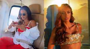 Sem Neymar, Bruna Biancardi mostra detalhes de sua viagem para curtir o carnaval na Sapucaí