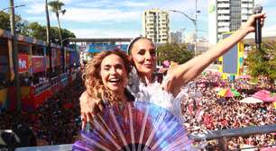 Ivete Sangalo recebe Daniela Mercury em trio e emociona foliões: 'O Axé está aqui'